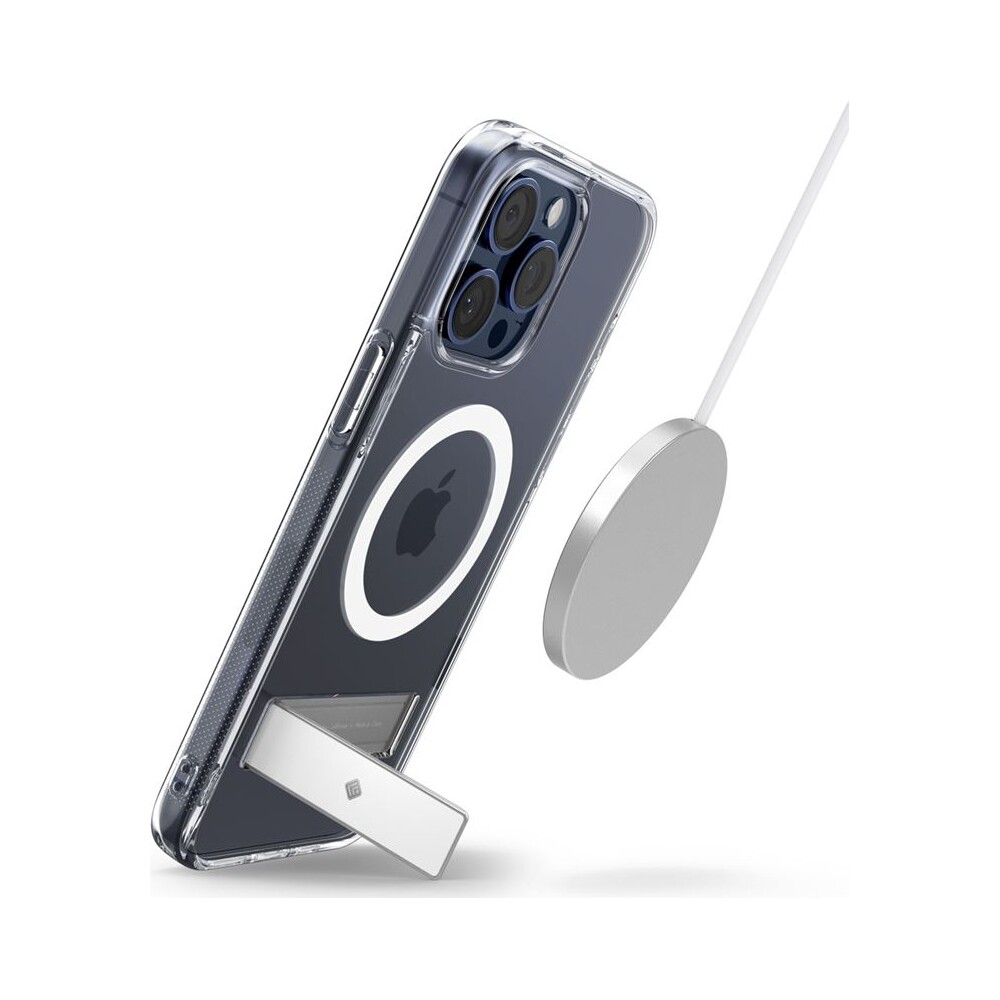 Spigen-Caseology-Capella-kryt-se-stojankem-s-MagFit-iPhone-15-Pro-Max-ciry-bily