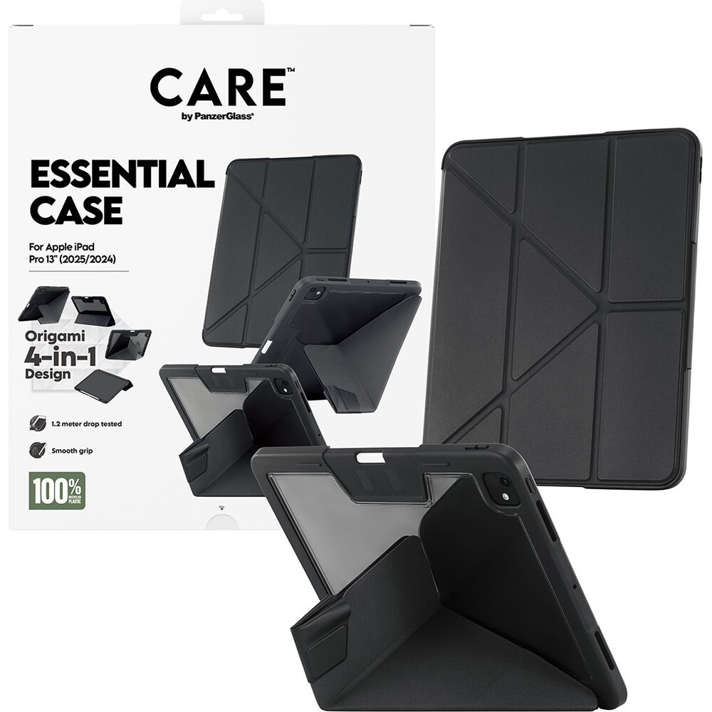 PanzerGlass-CARE-4v1-Essential-pouzdro-Apple-iPad-Pro-13-2025-2024-cerne