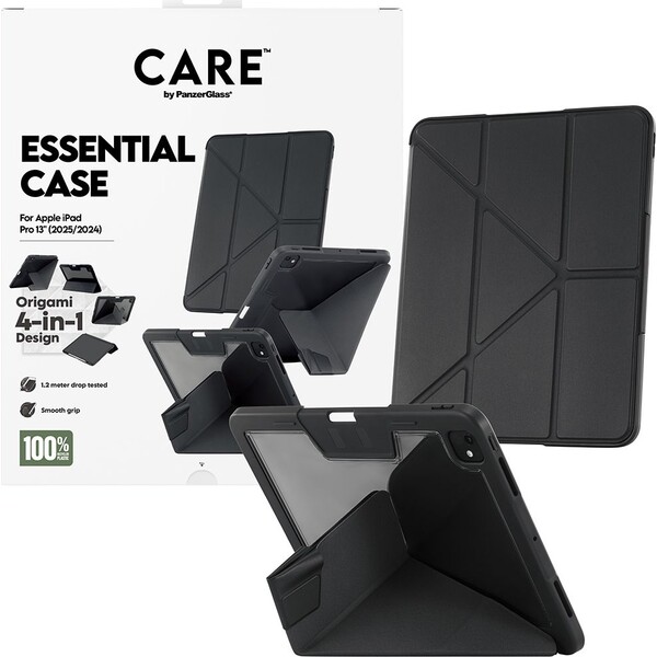 PanzerGlass-CARE-4v1-Essential-pouzdro-Apple-iPad-Pro-13-2025-2024-cerne