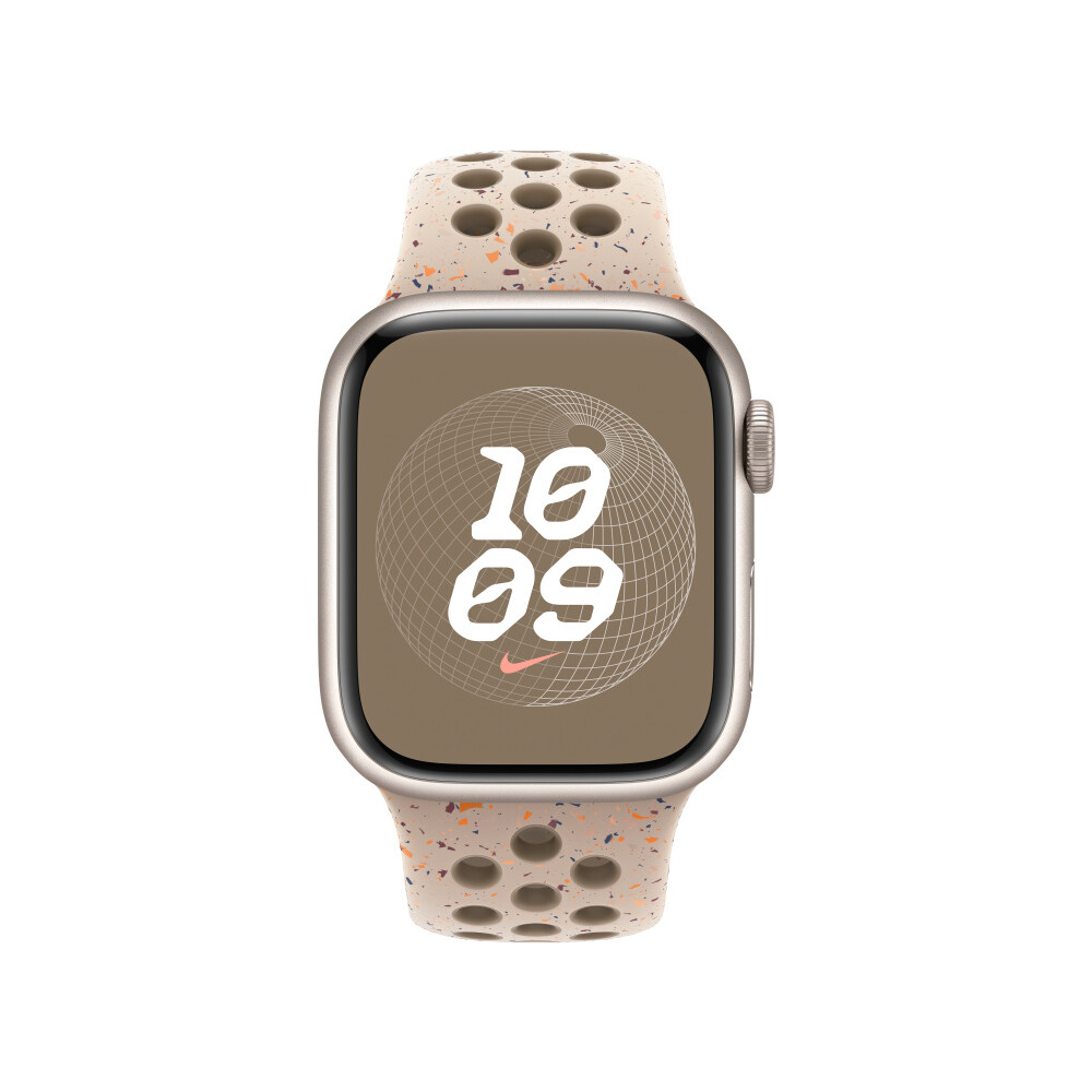 Apple-Watch-41-40-38mm-Desert-Stone-sportovni-reminek-Nike-M-L