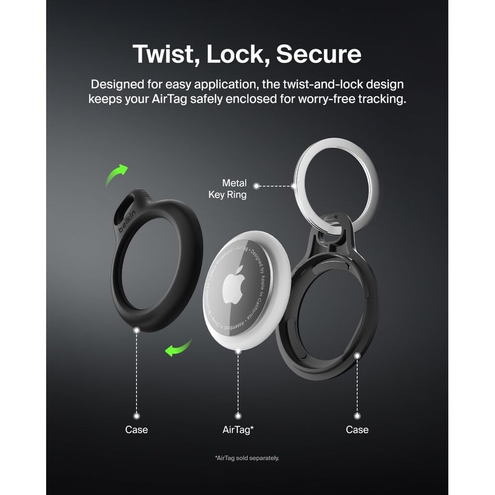 Belkin-Secure-holder-pouzdro-na-AirTag-s-krouzkem-4-pack-