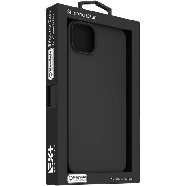 Next-One-MagSafe-silikonovy-kryt-iPhone-14-Plus-cerny