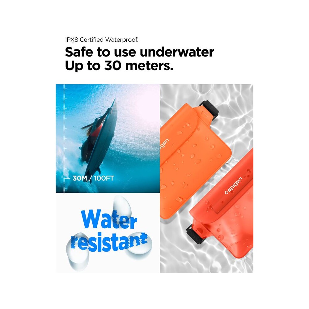 Spigen-Aqua-Shield-WaterProof-Waist-Bag-A620-2-Pack-oranzovy