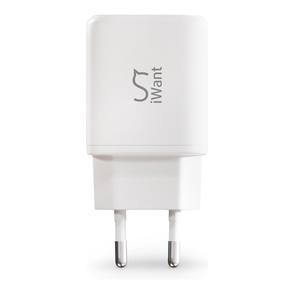 iWant-dvojita-USB-C-nabijecka-45W-bila