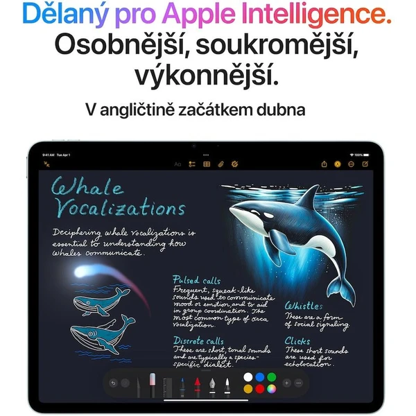 Apple iPad Air 11" 128GB Wi-Fi + Cellular vesmírně šedý (2025) - Tablety - Obrázek O6RC000K01