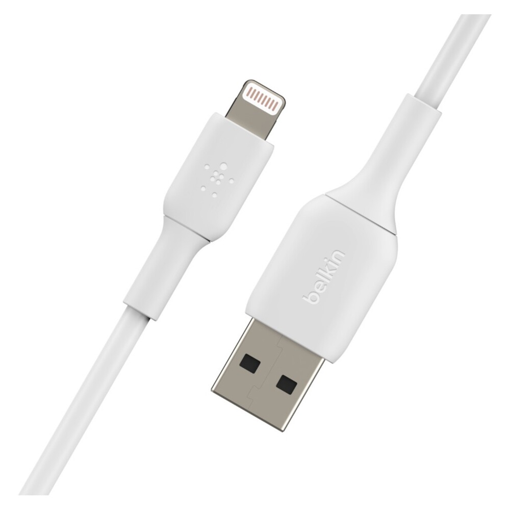Belkin-BOOST-Charge-Lightning-USB-A-napajeci-kabel-1m-bily