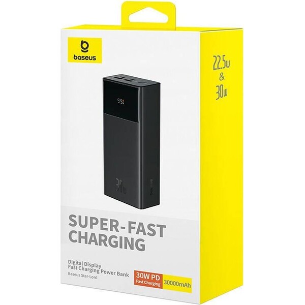 Baseus-Star-Lord-30000mAh-30W-cerna