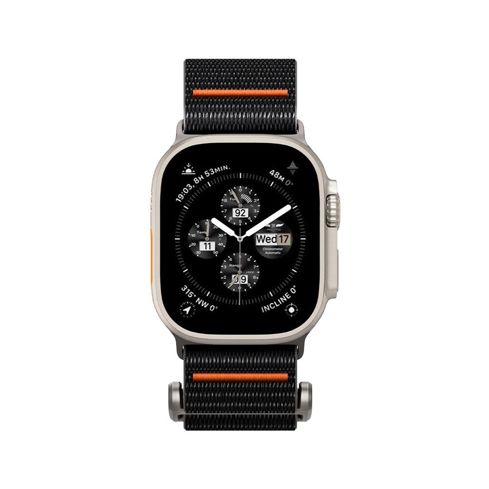 Spigen-DuraPro-Flex-Ultra-reminek-Apple-Watch-49-46-45-44-42mm-cerny