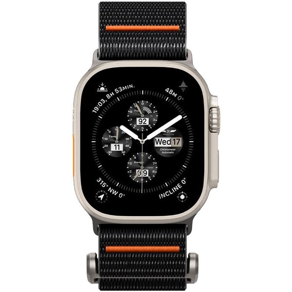 Spigen-DuraPro-Flex-Ultra-reminek-Apple-Watch-49-46-45-44-42mm-cerny