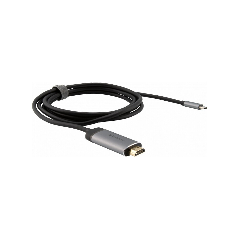 Verbatim-USB-C-HDMI-kabel-4K-1-5m-cerny-