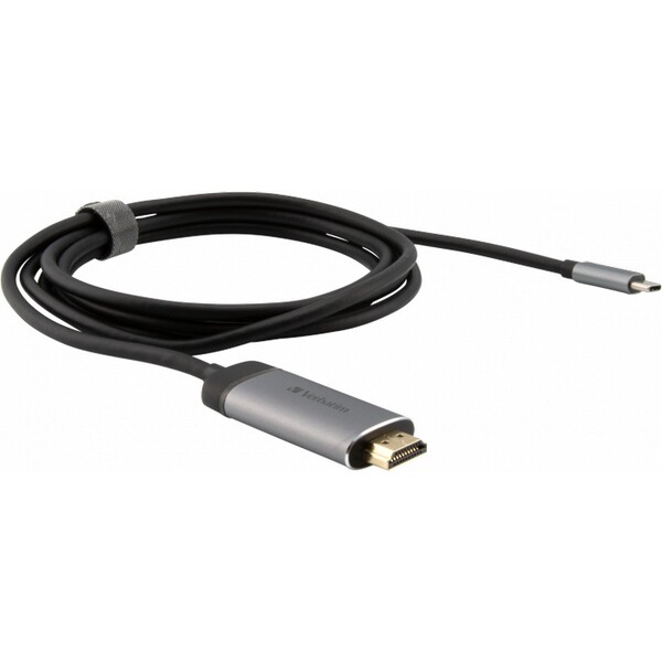 Verbatim-USB-C-HDMI-kabel-4K-1-5m-cerny-