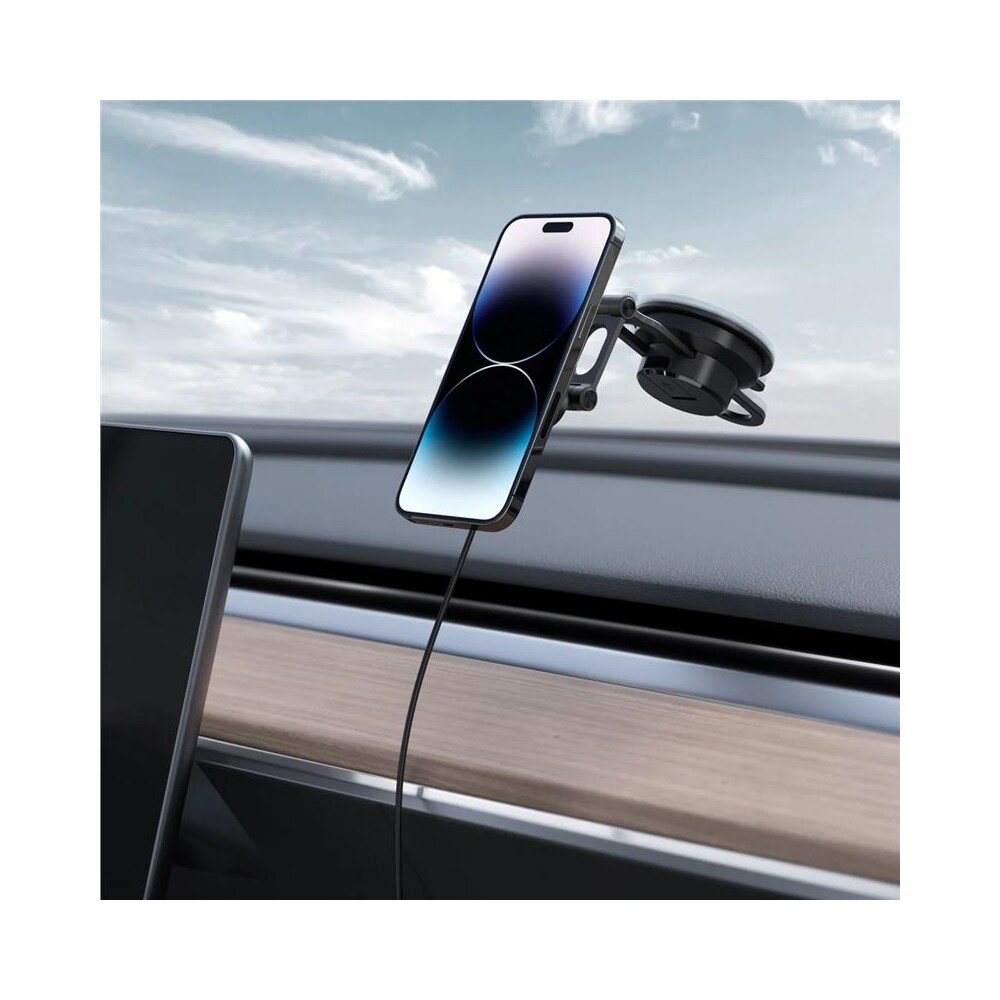 Spigen-OneTap-3-Pro-Wireless-Car-Charger-Mount-ITS35W-3-MagSafe-drzak-s-nabijenim-cerny