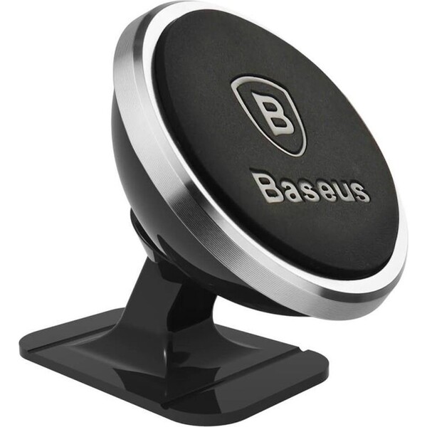 Baseus-360-drzak-do-auta-s-magnetem-na-palubni-desku-stribrny