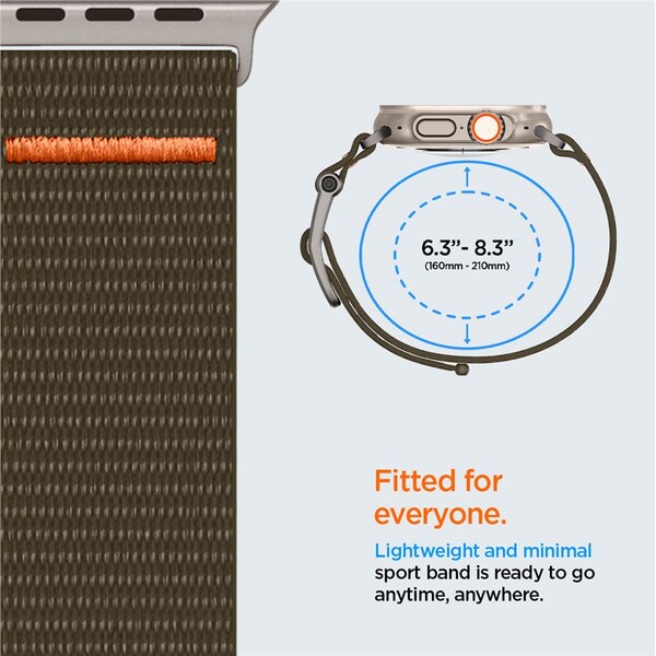 Spigen-DuraPro-Flex-Ultra-reminek-Apple-Watch-49-46-45-44-42mm-zeleny