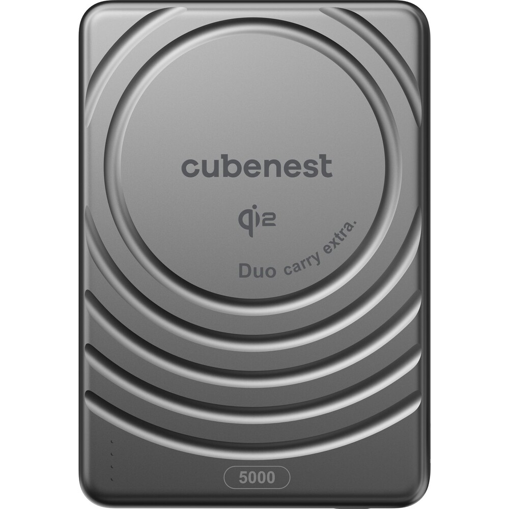 CubeNest-SQ1B3D-SlimDual-Qi2-MagSafe-powerbanka-5000-mAh-cerna