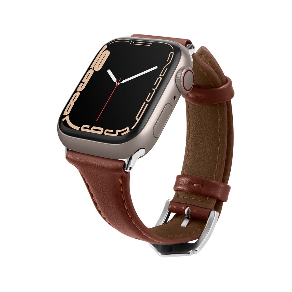 Spigen-Kajuk-Watch-Band-reminek-Apple-Watch-41-40-38mm-hnedy