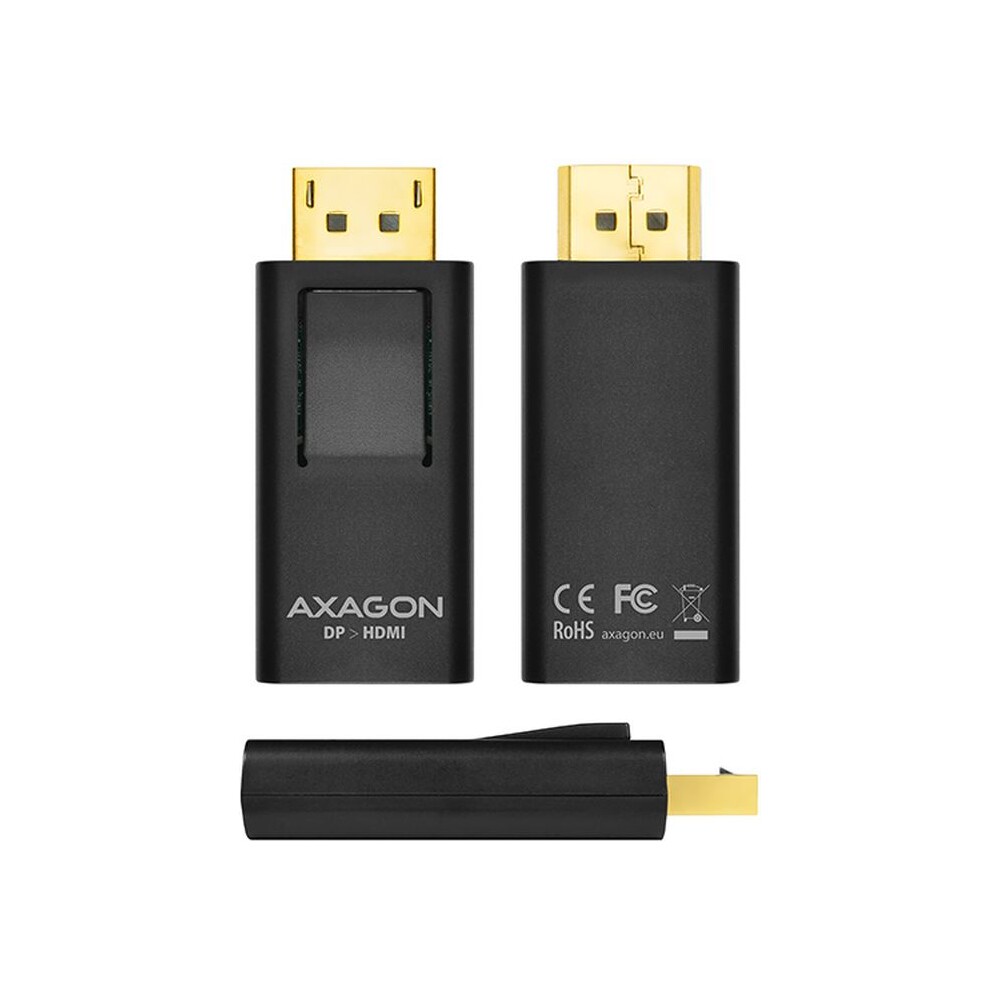AXAGON-DisplayPort-HDMI-redukce-cerna
