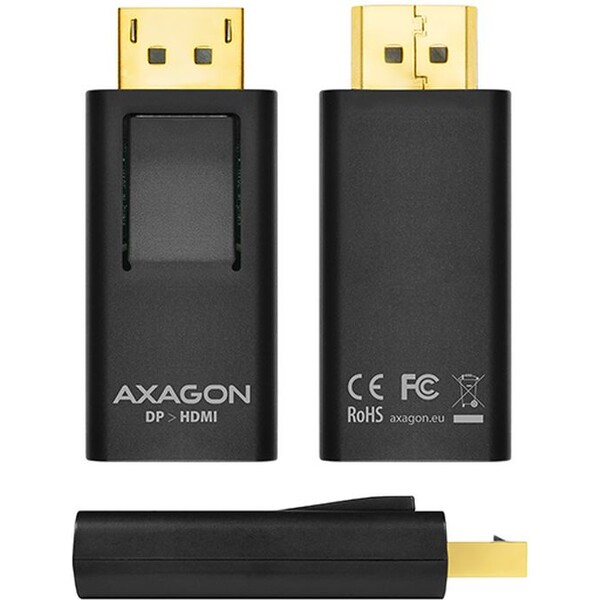 AXAGON-DisplayPort-HDMI-redukce-cerna