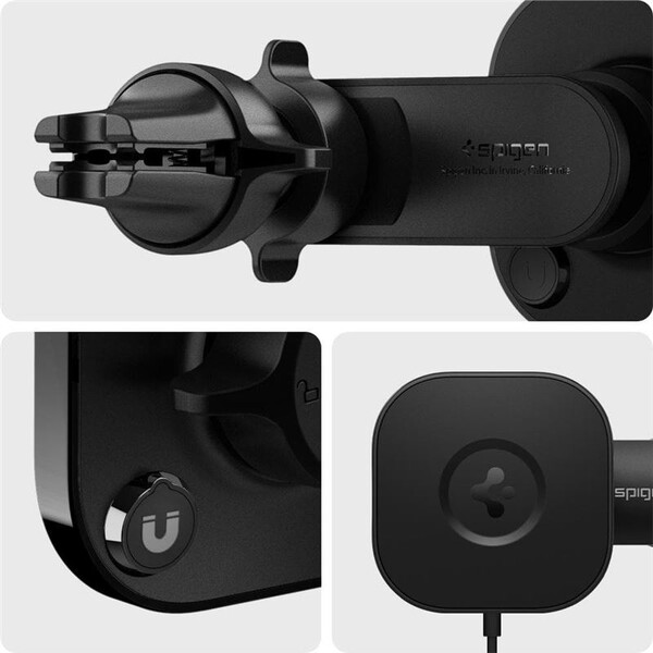 Spigen-OneTap-MagSafe-Car-Mount-ITS12W-drzak-do-auta-cerny