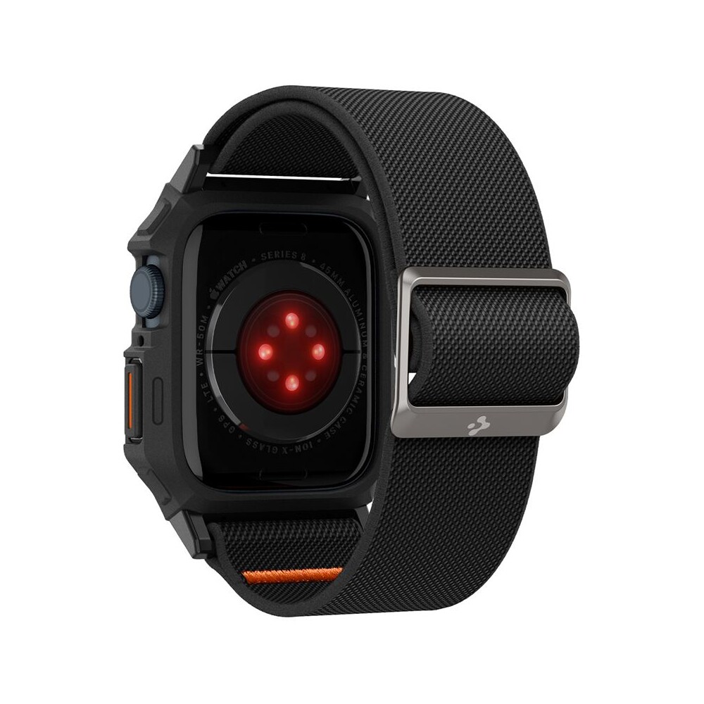 Spigen-Lite-Fit-Pro-reminek-Apple-Watch-45-44mm-matne-cerny