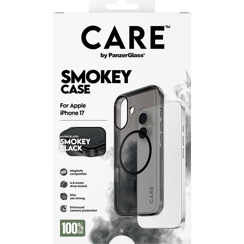PanzerGlass-CARE-Smokey-kryt-s-MagSafe-Apple-iPhone-17-kourovy-cerny