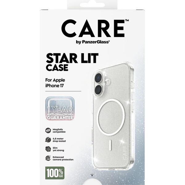 PanzerGlass-CARE-Star-Lit-kryt-s-MagSafe-Apple-iPhone-17-trpytivy-bily