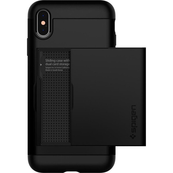 Spigen-Slim-Armor-CS-odolny-kryt-iPhone-XS-X-cerny