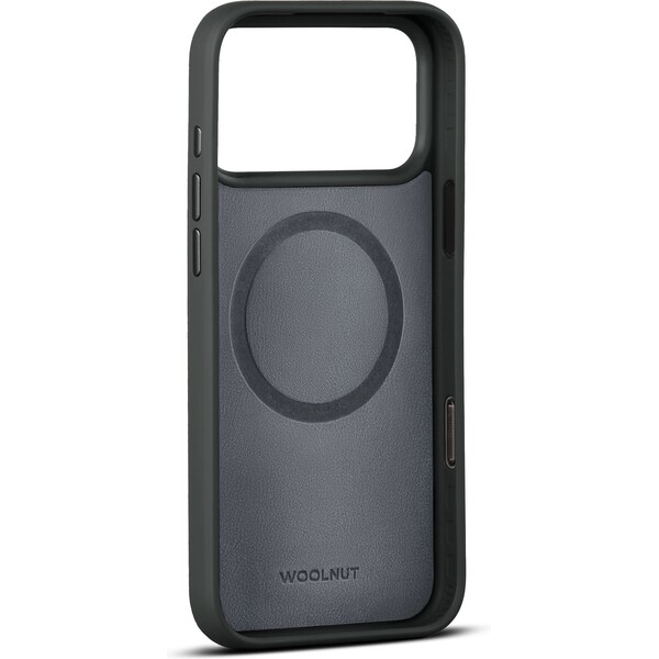 Woolnut-MagSafe-kozeny-kryt-iPhone-17-Pro-Max-cerny