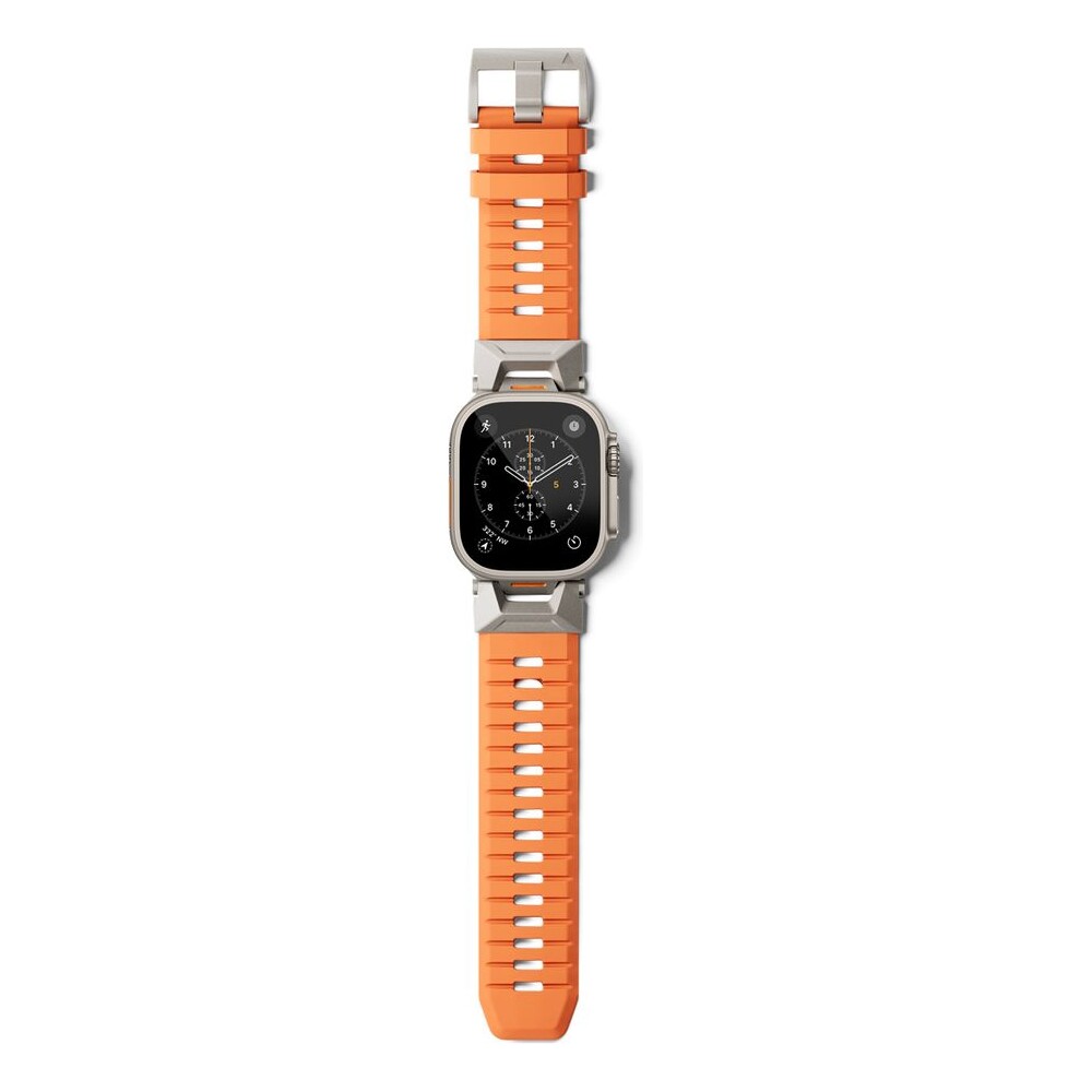 Epico-Rubber-Pro-reminek-s-nerezovym-zapinanim-pro-Apple-Watch-49-46-45-44-42mm-oranzovy