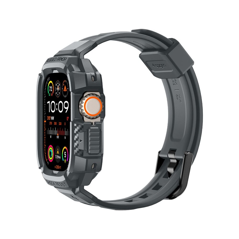 Spigen-Rugged-Armor-Pro-reminek-s-pouzdrem-Apple-Watch-Ultra-3-2-1-49mm-sedy