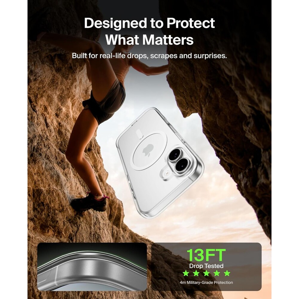 Belkin-SheerForce-MagSafe-kryt-iPhone-17-ciry