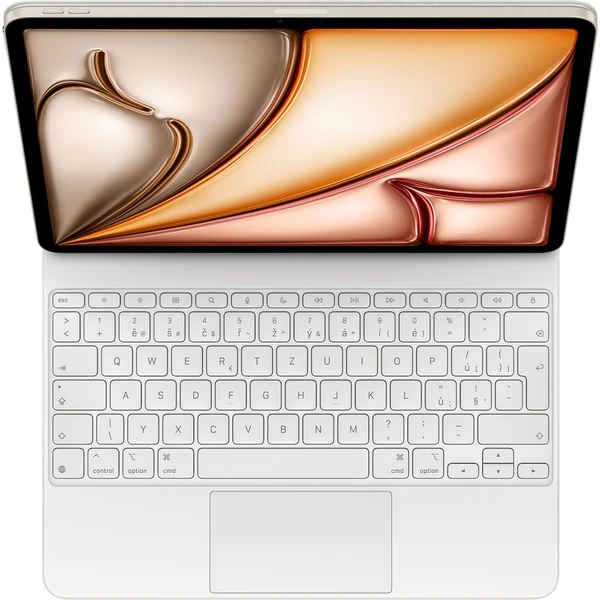 Apple Magic Keyboard (2025) iPad Air 13" klávesnice CZ bílá - Pouzdra s klávesnicí - Obrázek P2OC000K01