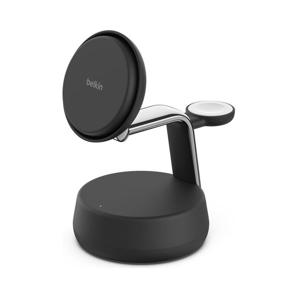 Belkin-UltraCharge-PRO-Qi2-25W-3v1-MagSafe-nabijecka-pro-iPhone-Apple-Watch-AirPods-tmave-seda
