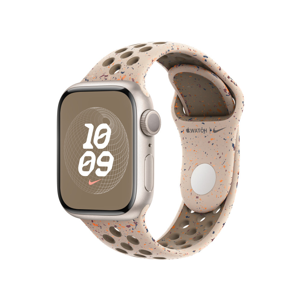 Apple-Watch-41-40-38mm-Desert-Stone-sportovni-reminek-Nike-M-L