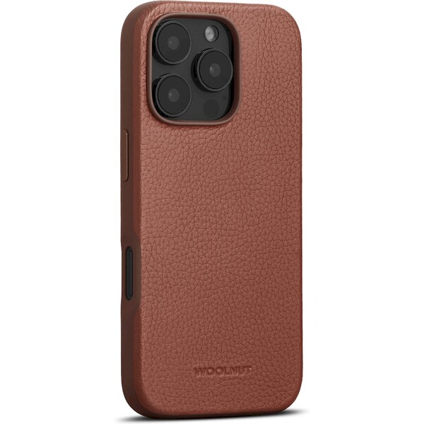 Woolnut-MagSafe-kozeny-kryt-iPhone-16-Pro-Max-hnedy
