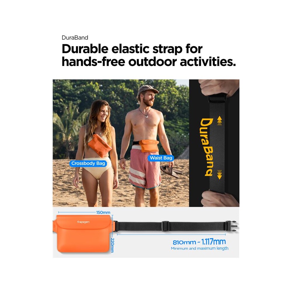 Spigen-Aqua-Shield-WaterProof-Waist-Bag-A620-2-Pack-oranzovy