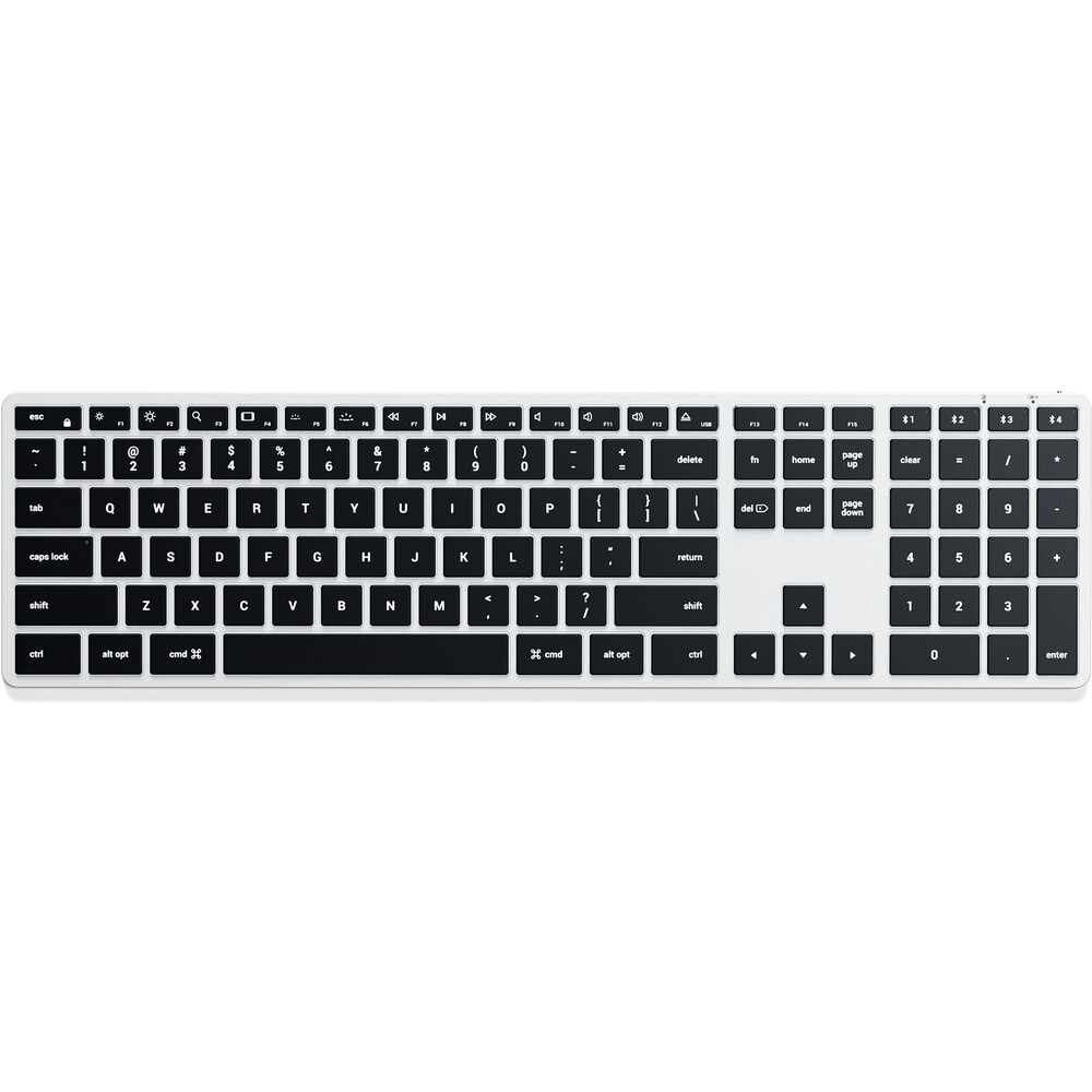 Satechi-Slim-X3-Bluetooth-klavesnice-US-stribrna