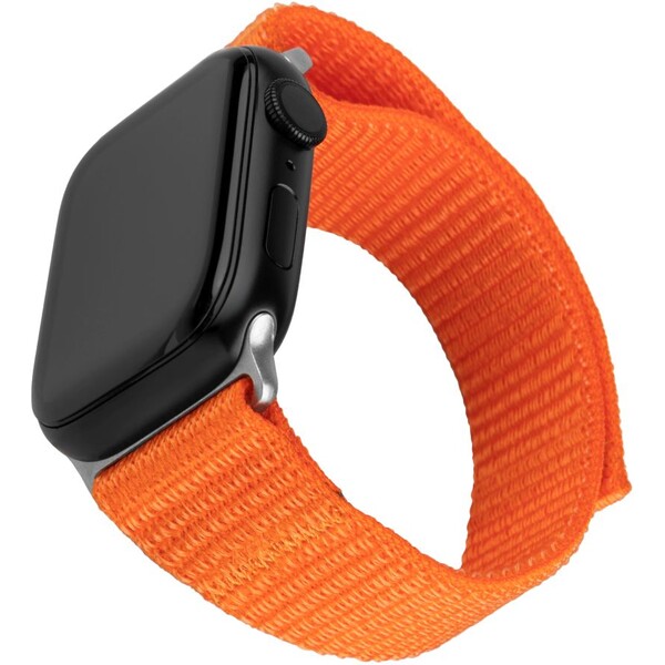 FIXED-Nylon-Sporty-Strap-reminek-Apple-Watch-Ultra-49mm-oranzovy