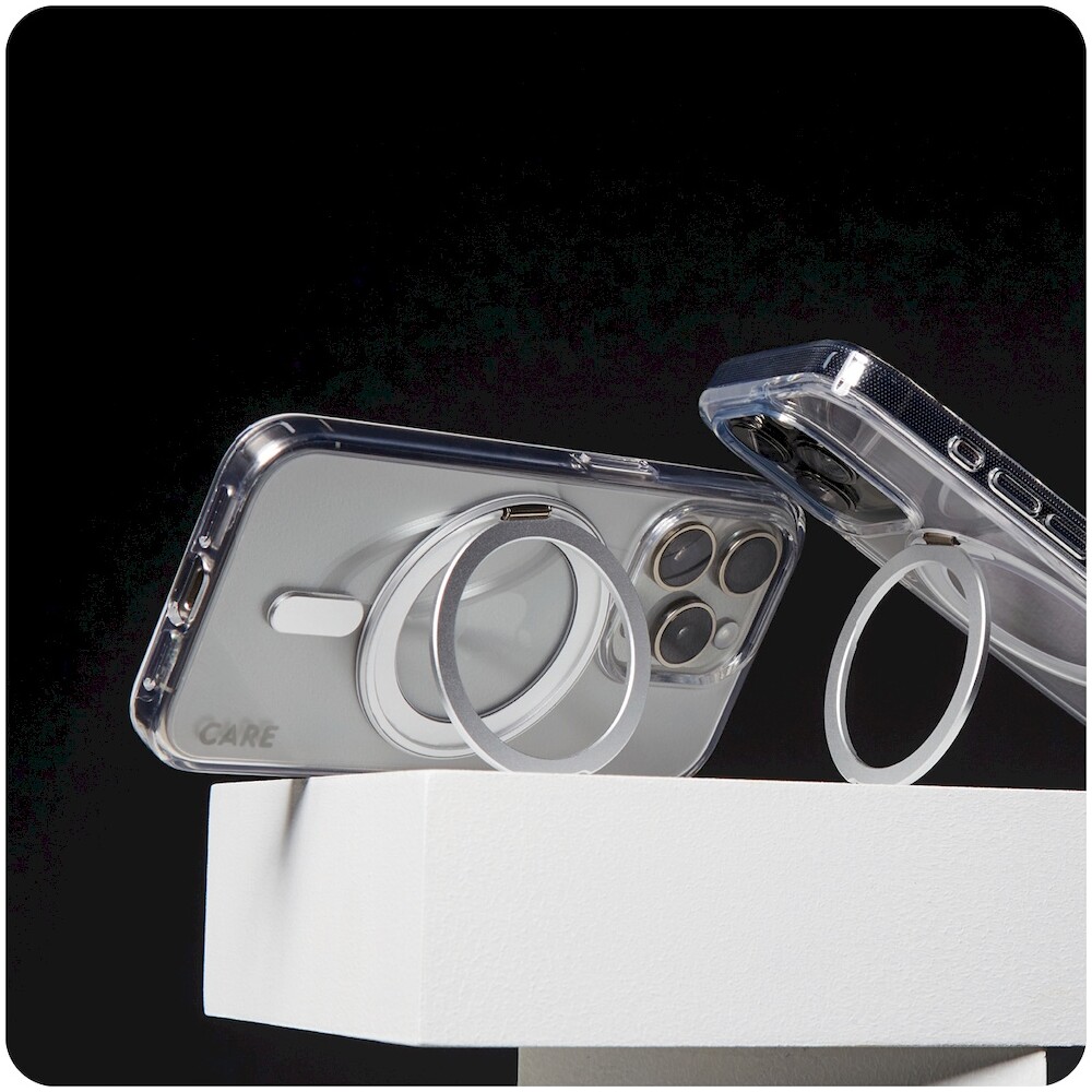 PanzerGlass-CARE-kryt-Apple-iPhone-16-Pro-Max-MagSafe-KickStand-ciry-sedy
