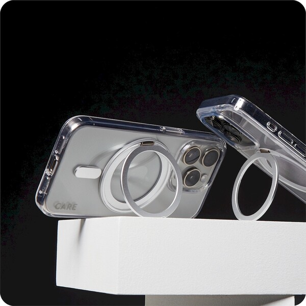 PanzerGlass-CARE-kryt-Apple-iPhone-16-Pro-Max-MagSafe-KickStand-ciry-sedy