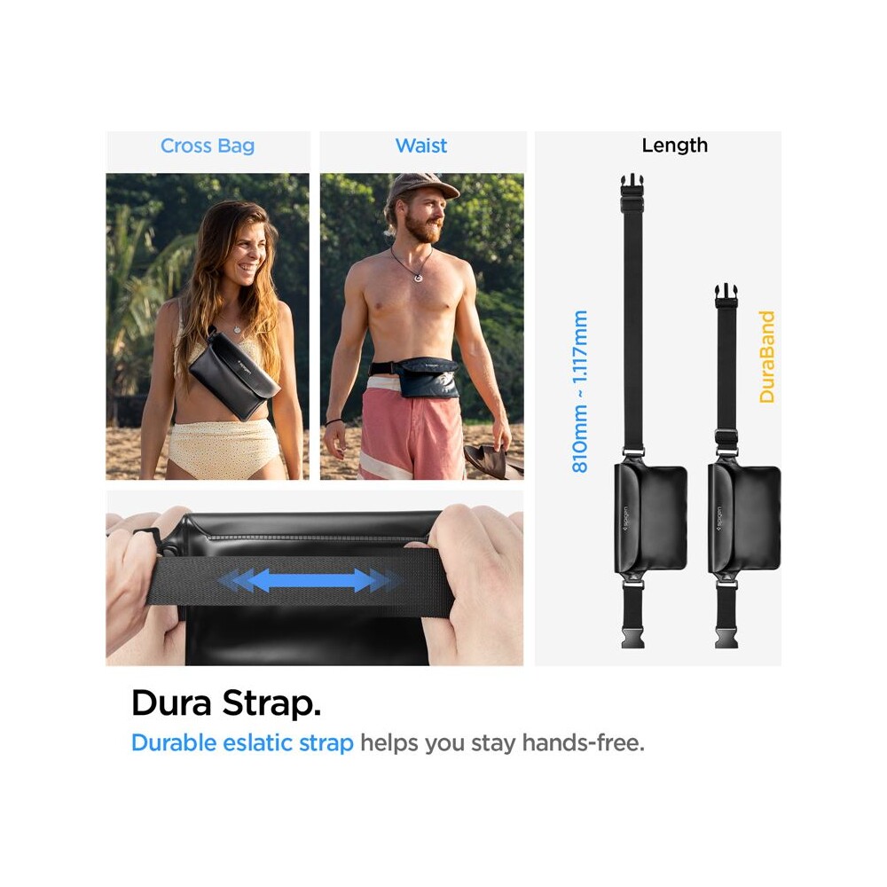 Spigen-Aqua-Shield-Floating-vodeodolne-pouzdro-WaterProof-Waist-Bag-A621-Set-cerny