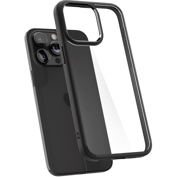 Spigen-Crystal-Hybrid-kryt-iPhone-15-Pro-matne-cerny
