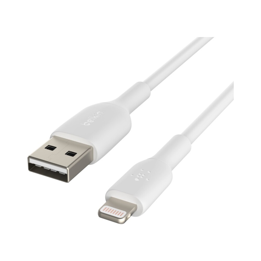 Belkin-BOOST-Charge-Lightning-USB-A-napajeci-kabel-1m-bily