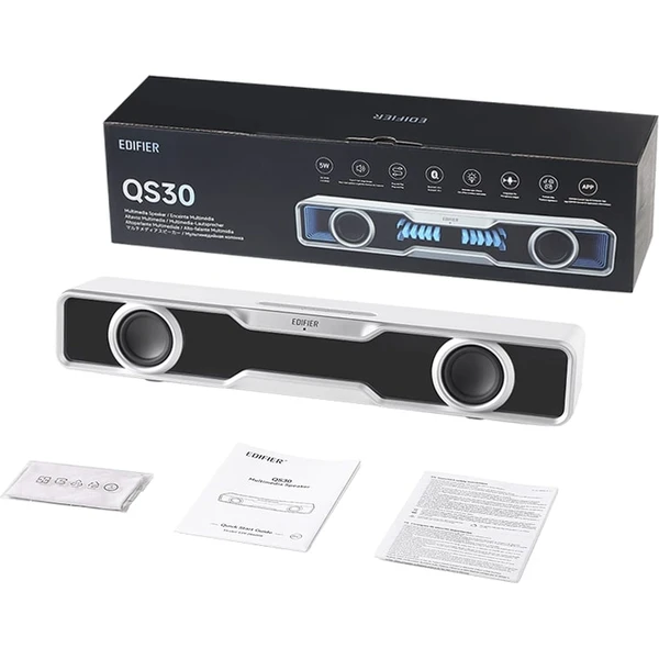 Edifier-QS30-soundbar-bily