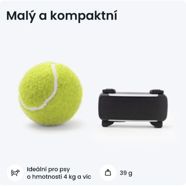 Tractive GPS DOG 6 lokátor polohy a aktivity pro psy černý - GPS moduly - Obrázek PBTD000L01