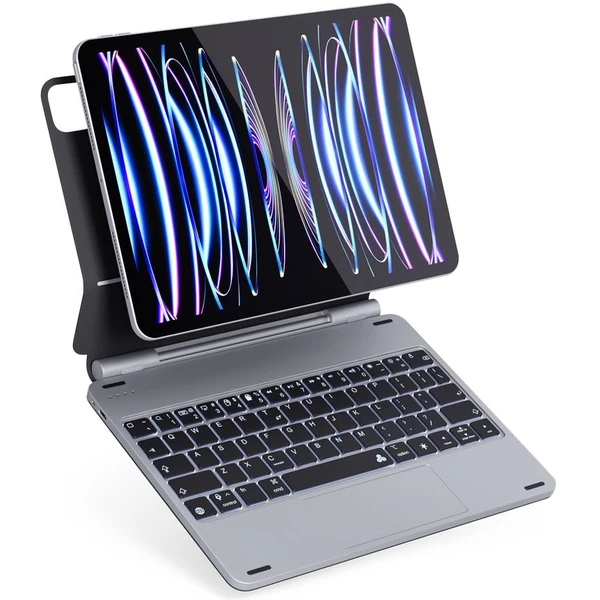 Epico hliníkové pouzdro s klávesnicí Apple iPad Air 11" (2024) (maďarština) - Pouzdra s klávesnicí - Obrázek PC07G00101