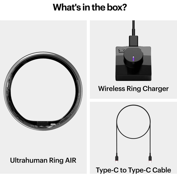 Ultrahuman-Ring-AIR-chytry-prsten-vel-6-Space-Silver