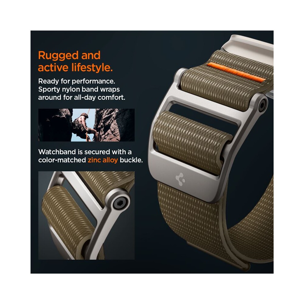 Spigen-DuraPro-Flex-Ultra-reminek-Apple-Watch-49-46-45-44-42mm-zeleny