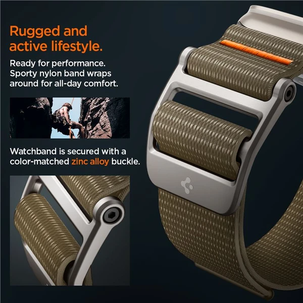 Spigen-DuraPro-Flex-Ultra-reminek-Apple-Watch-49-46-45-44-42mm-zeleny