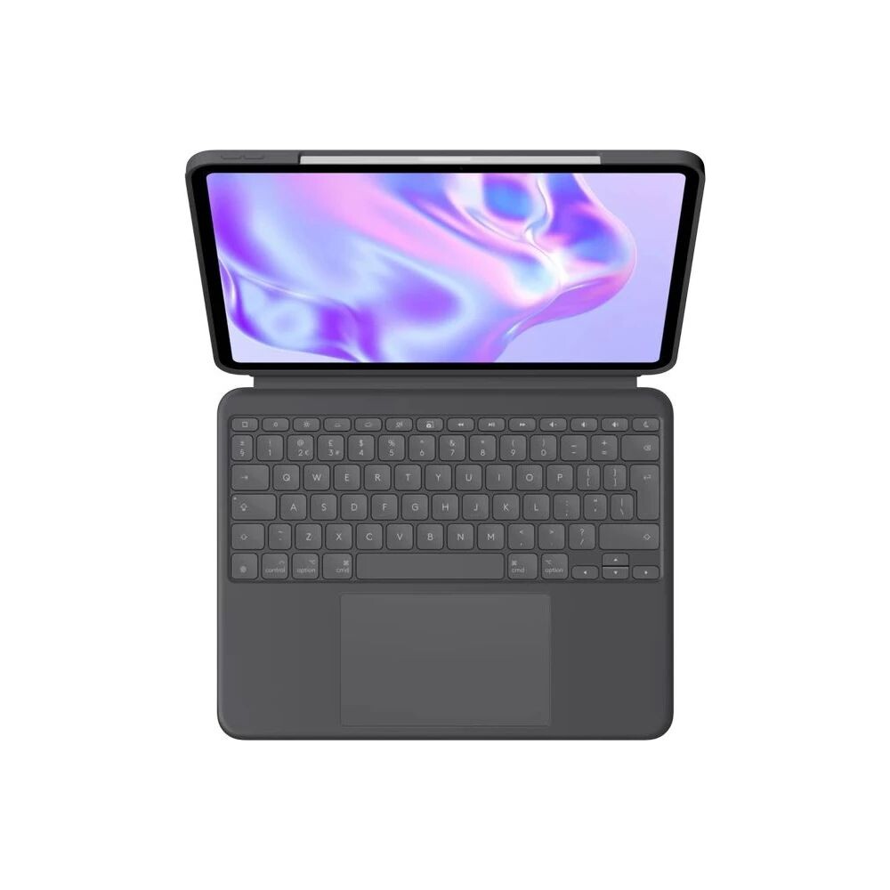 Logitech-Combo-Touch-pouzdro-s-CZ-SK-ISO-klavesnici-pro-iPad-Pro-13-M4-M5-grafitove